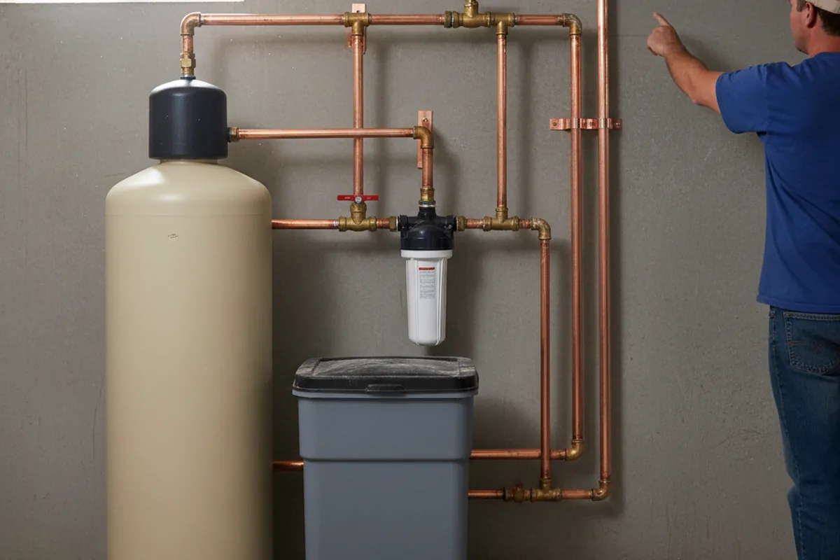 Whole-house water treatment system installed in Hackleburg